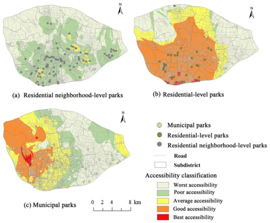 A New Strategy for Planning Urban Park Green Spaces by Considering