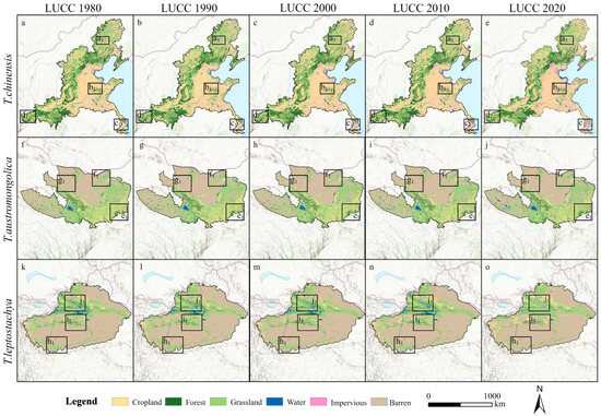 Assessment of the Spatiotemporal Dynamics of Suitable Habitats for