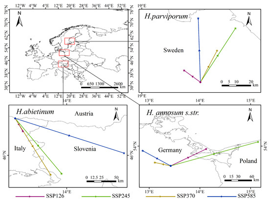The Distributional Range Changes of European Heterobasidion Under ...