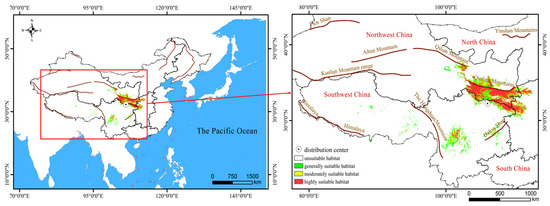 Climate Change Drives the Adaptive Distribution and Habitat