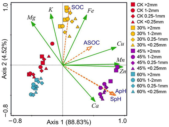 Size Composition, Stability, and Distribution of Metal