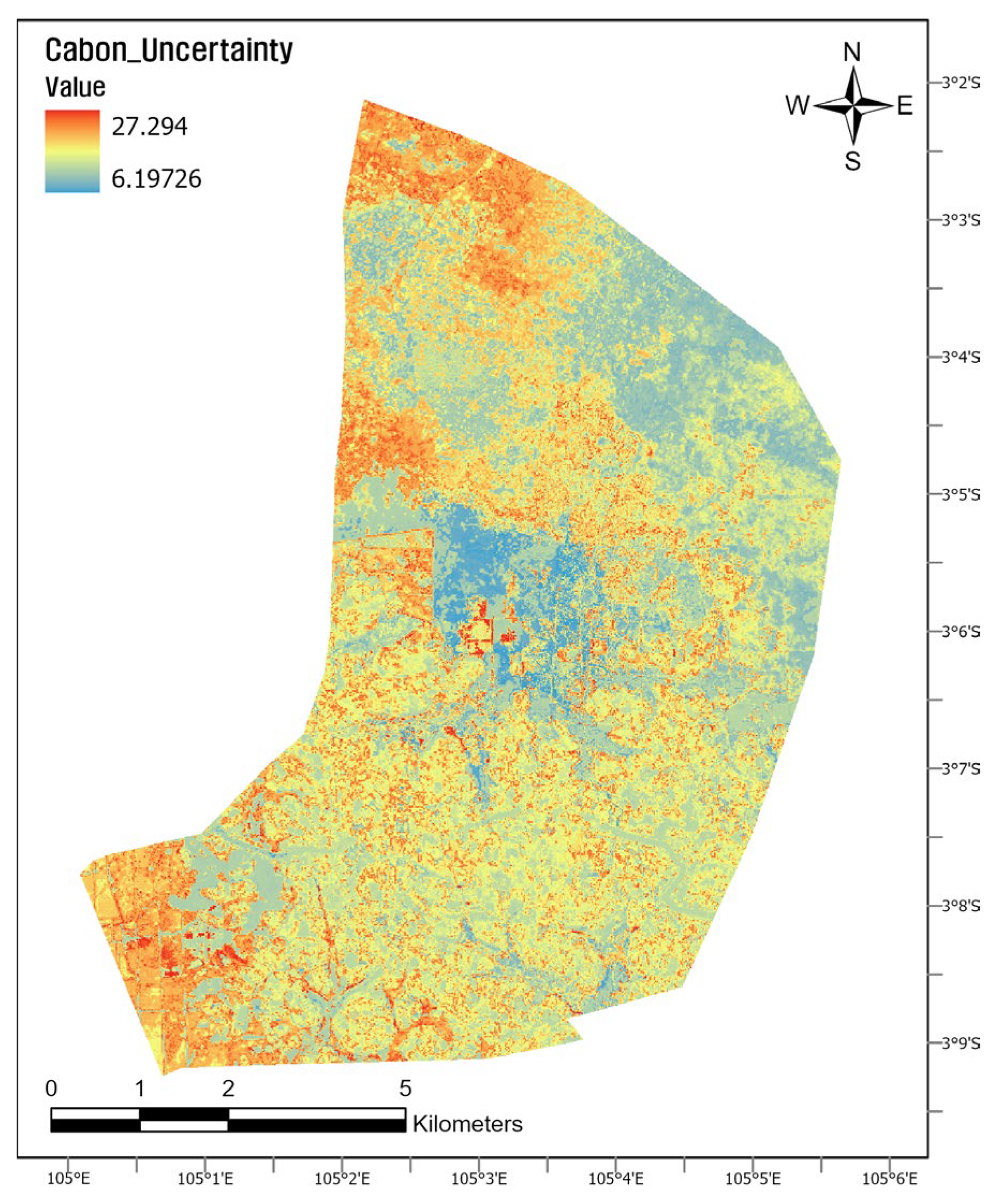 Estimation and Spatial Mapping of Soil Carbon Stock in the Perigi ...