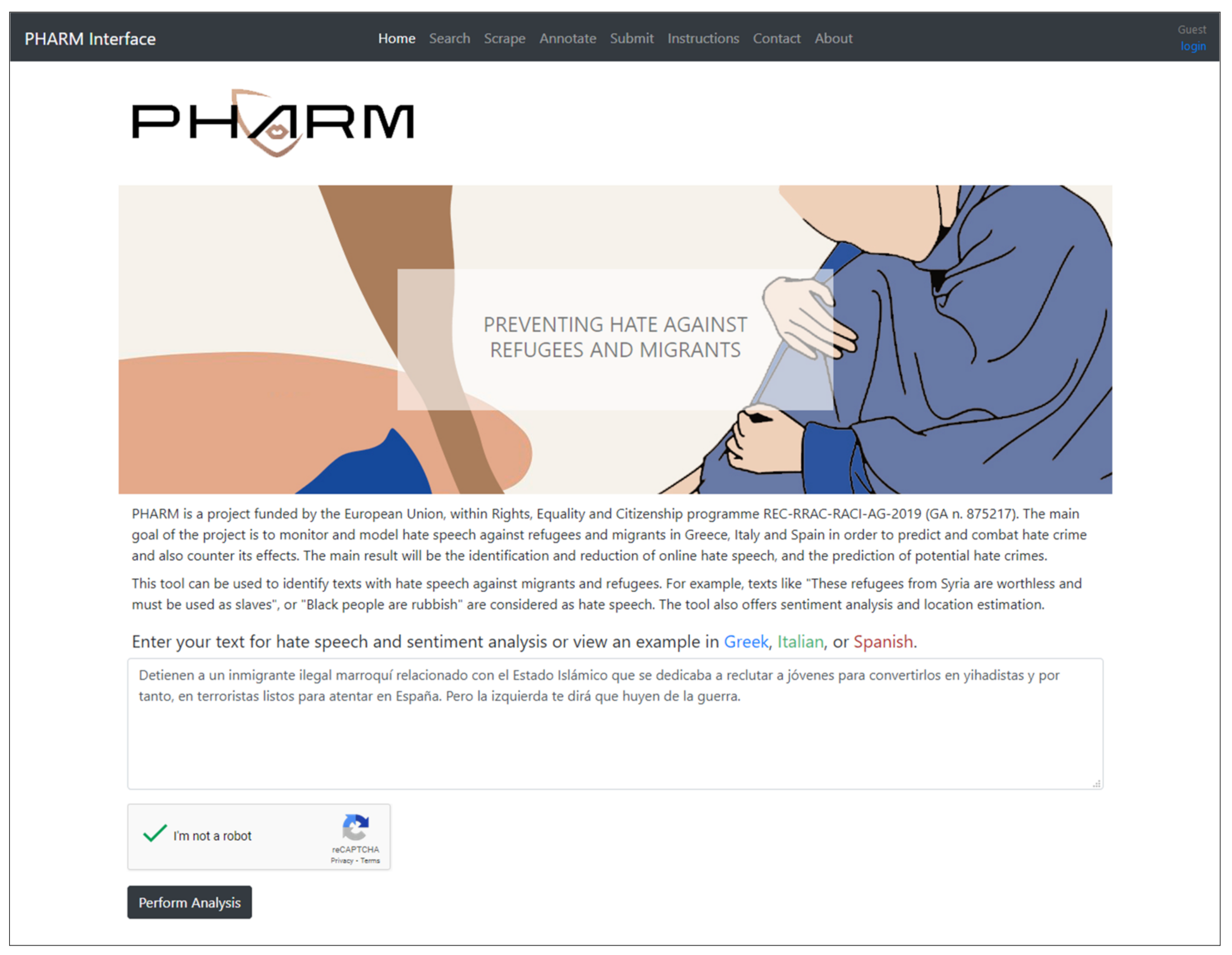 Future Internet Free Full-Text A Web Interface for Analyzing Hate Speech