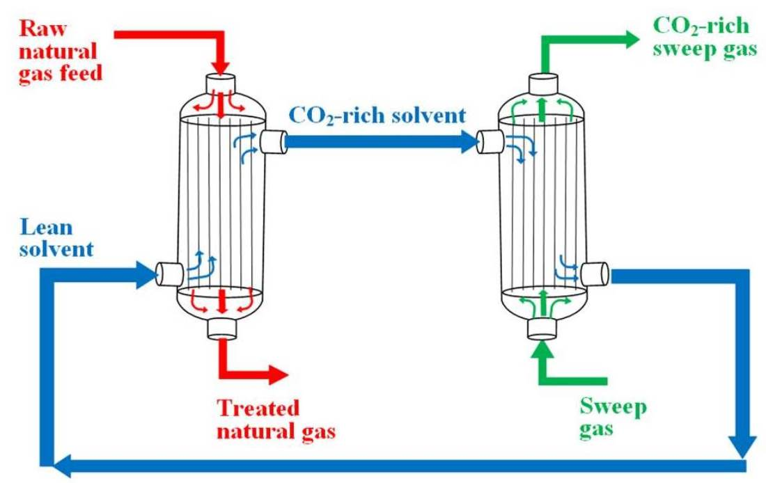 Gases Free FullText Carbon Capture from CO2Rich Natural Gas via