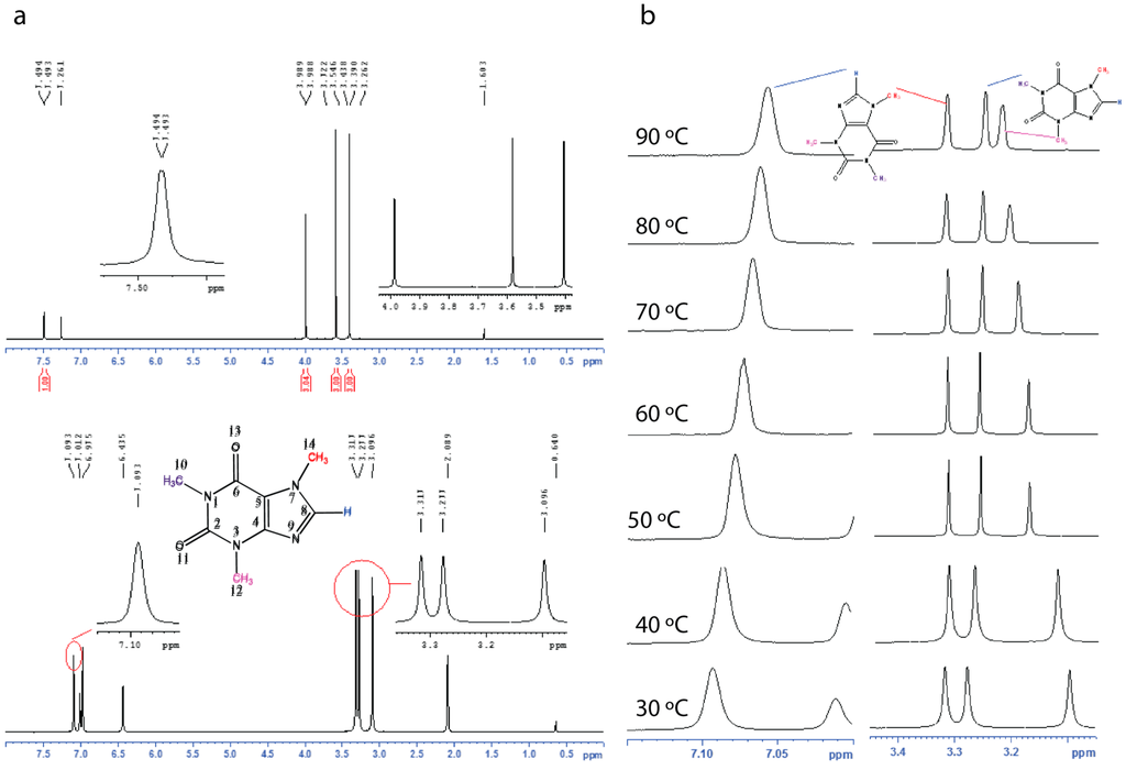 strong Figure 4/strong br/ p Solution NMR Studies; (bold a/bold) sup 1/sup ...