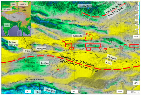 Accretionary and collisional orogenesis in the south domain of the