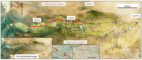 Folded Basinal Compartments of the Southern Mongolian