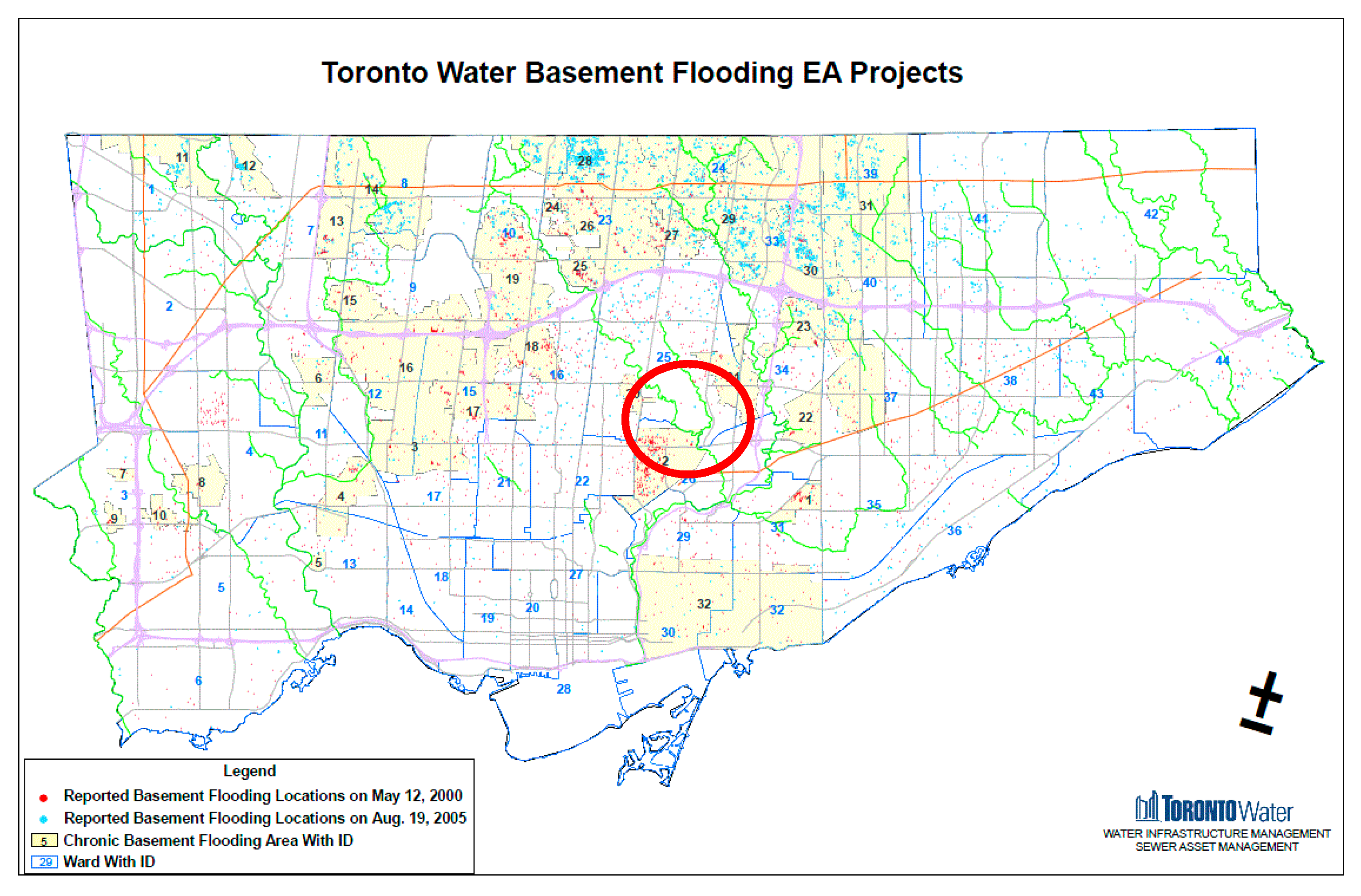 Toronto Basement Flooding Map - Image to u