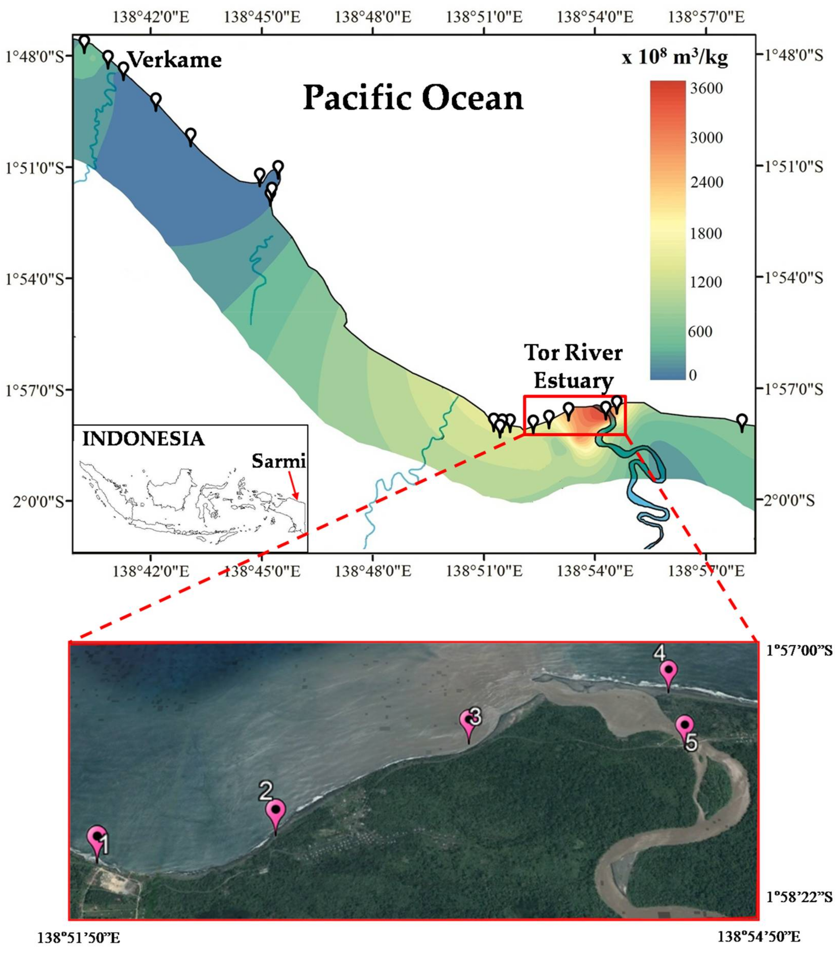 Geosciences Free Full Text Magnetic Properties Of Iron Sand From The Tor River Estuary Sarmi Papua Html