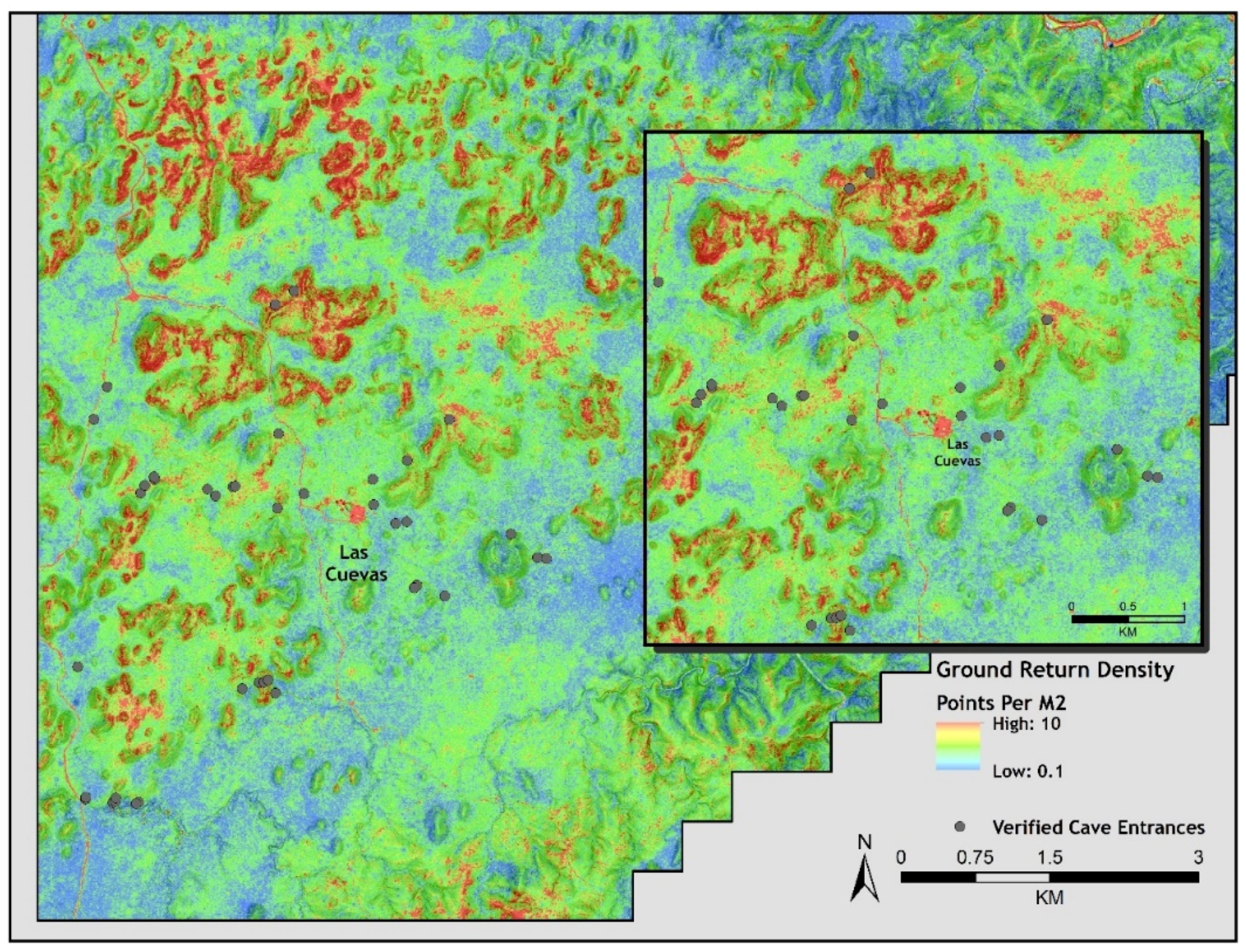 Geosciences Free Full Text Locating Cave Entrances Using Lidar