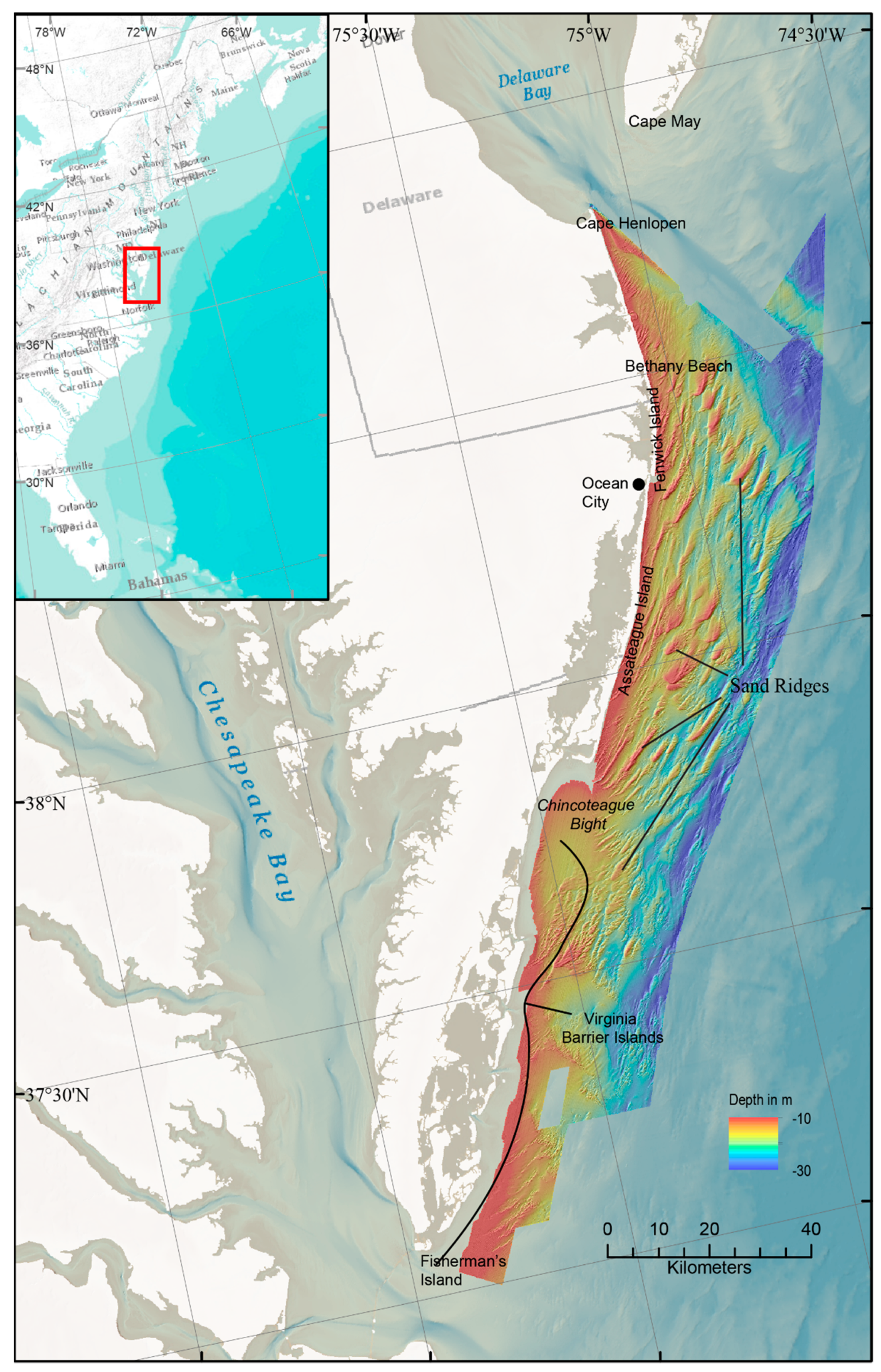 Geosciences Free FullText Optimizing an InnerContinental Shelf