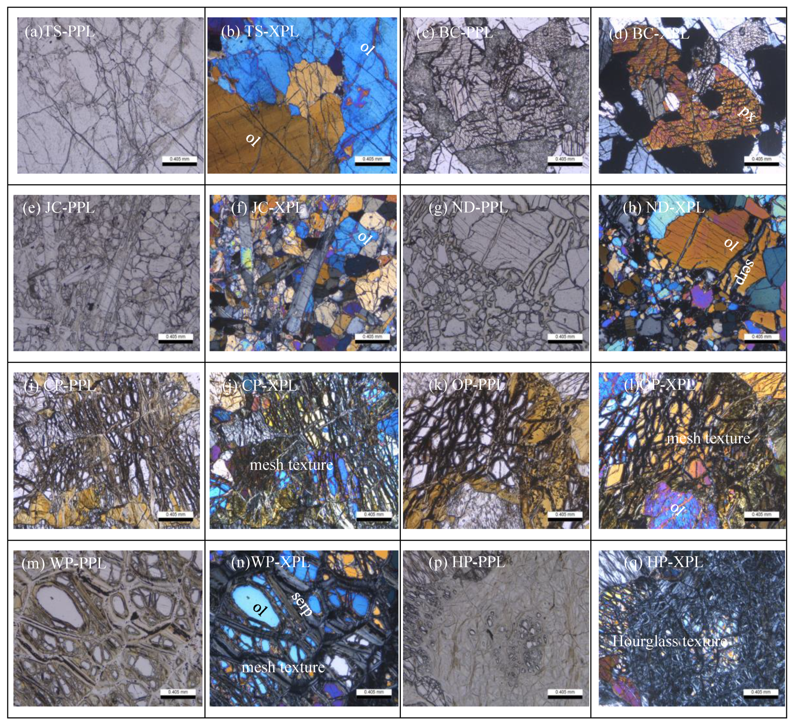 Serpentinite Thin Section