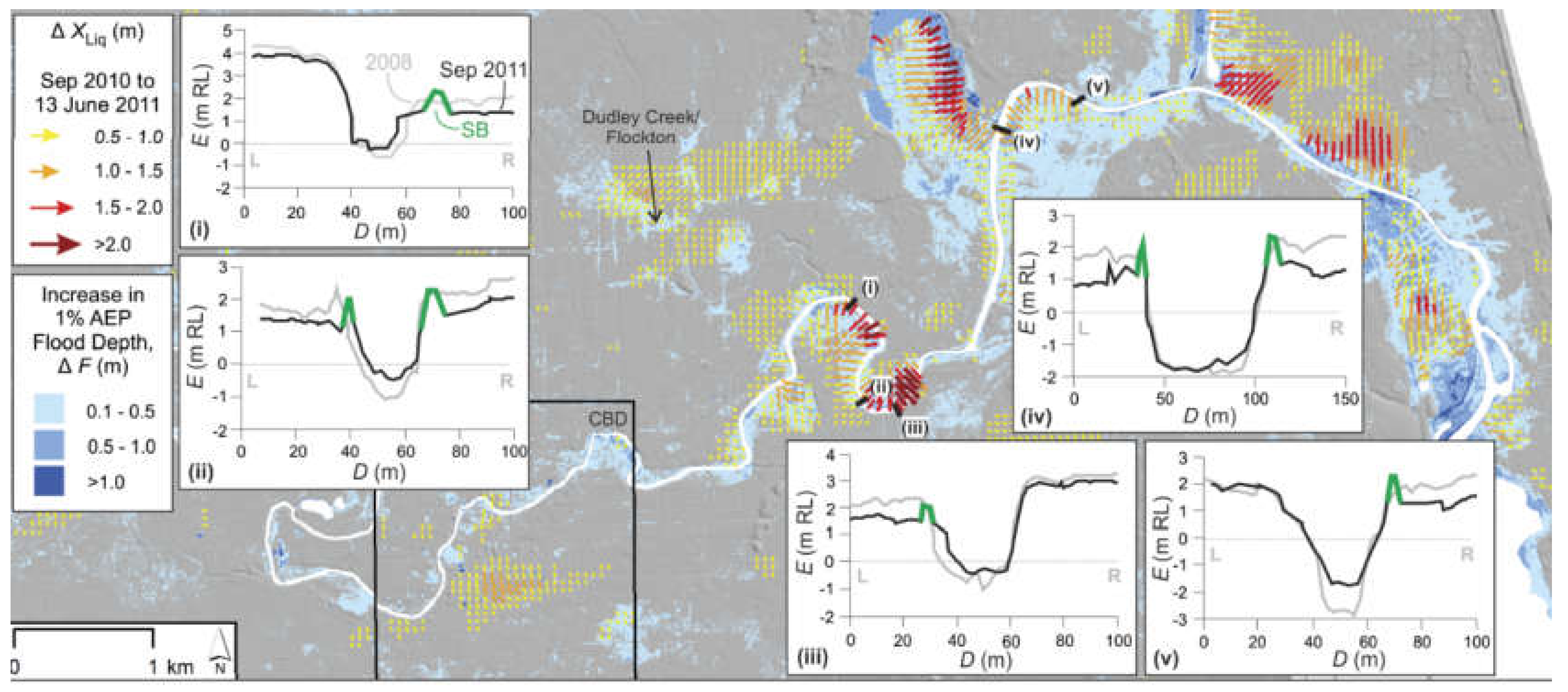 Geosciences Free Full Text Effects Of Earthquakes On Flood Hazards A Case Study From Christchurch New Zealand Html