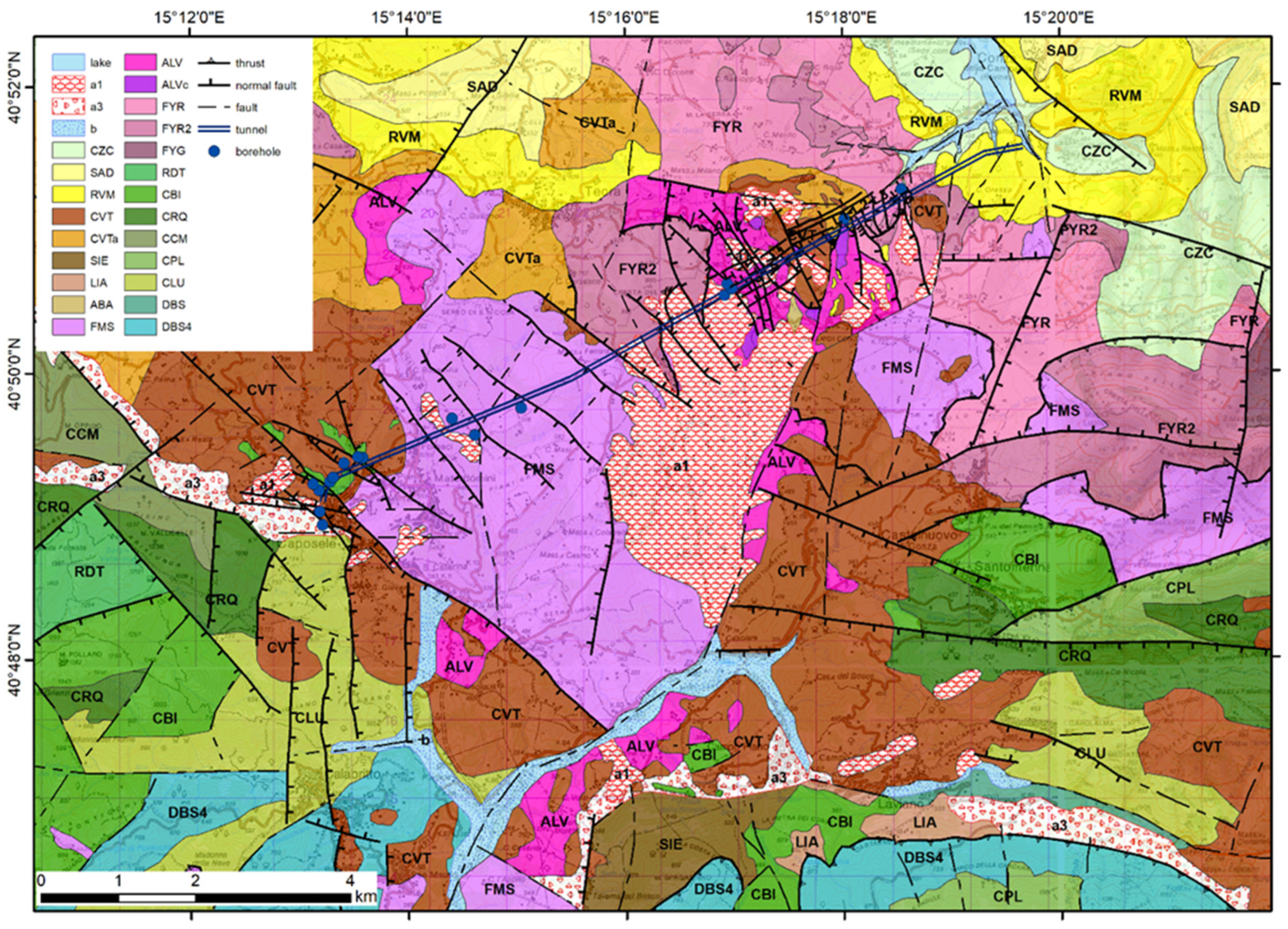 Geosciences Free Full Text Geology Of The Epicentral Area Of The November 23 1980 Earthquake Irpinia Italy New Stratigraphical Structural And Petrological Constrains Html