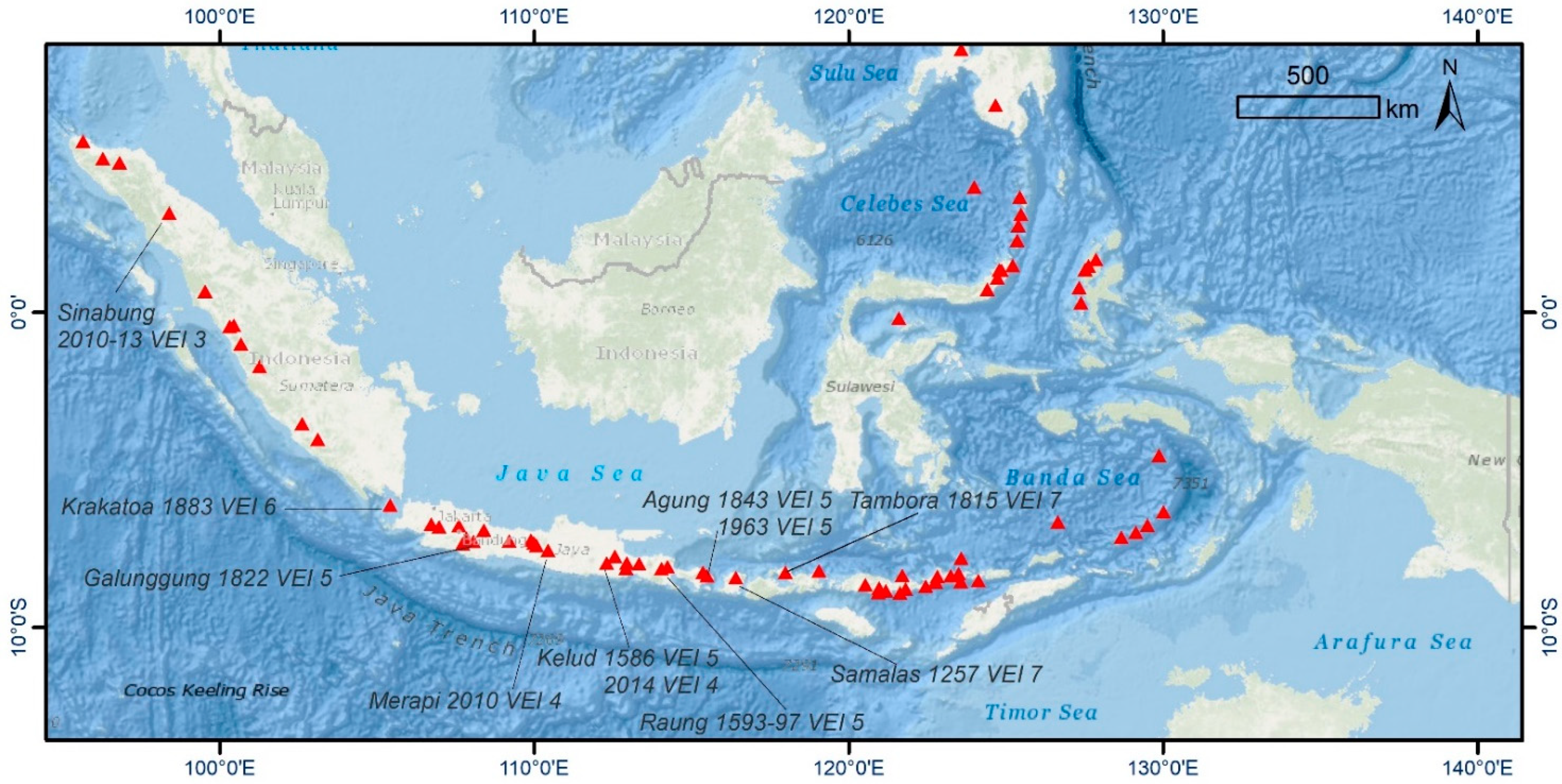 Mount Tambora, Location, Eruptions, Map, & Facts