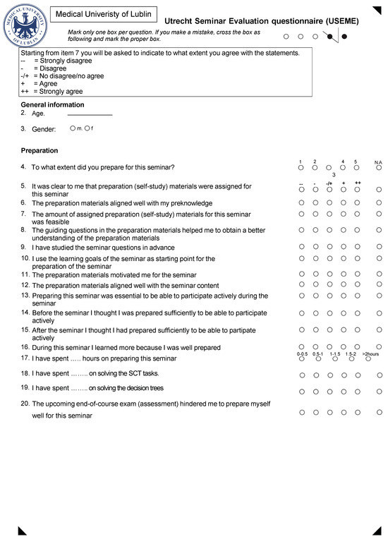 Healthcare | Free Full-Text | The Impact of Script Concordance Testing ...