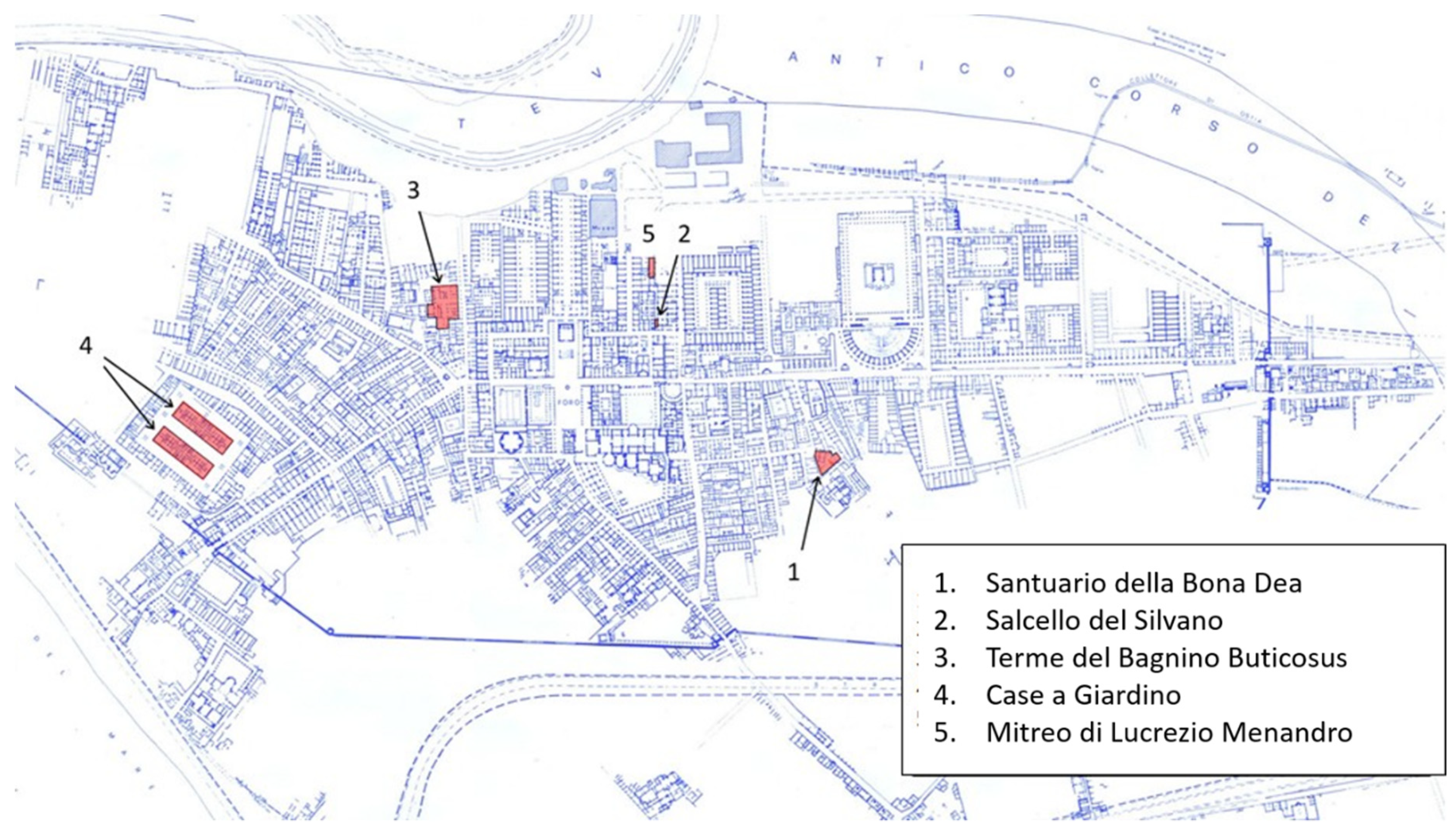Heritage Free Full Text Nondestructive Analysis Of Wall Paintings At Ostia Antica Html