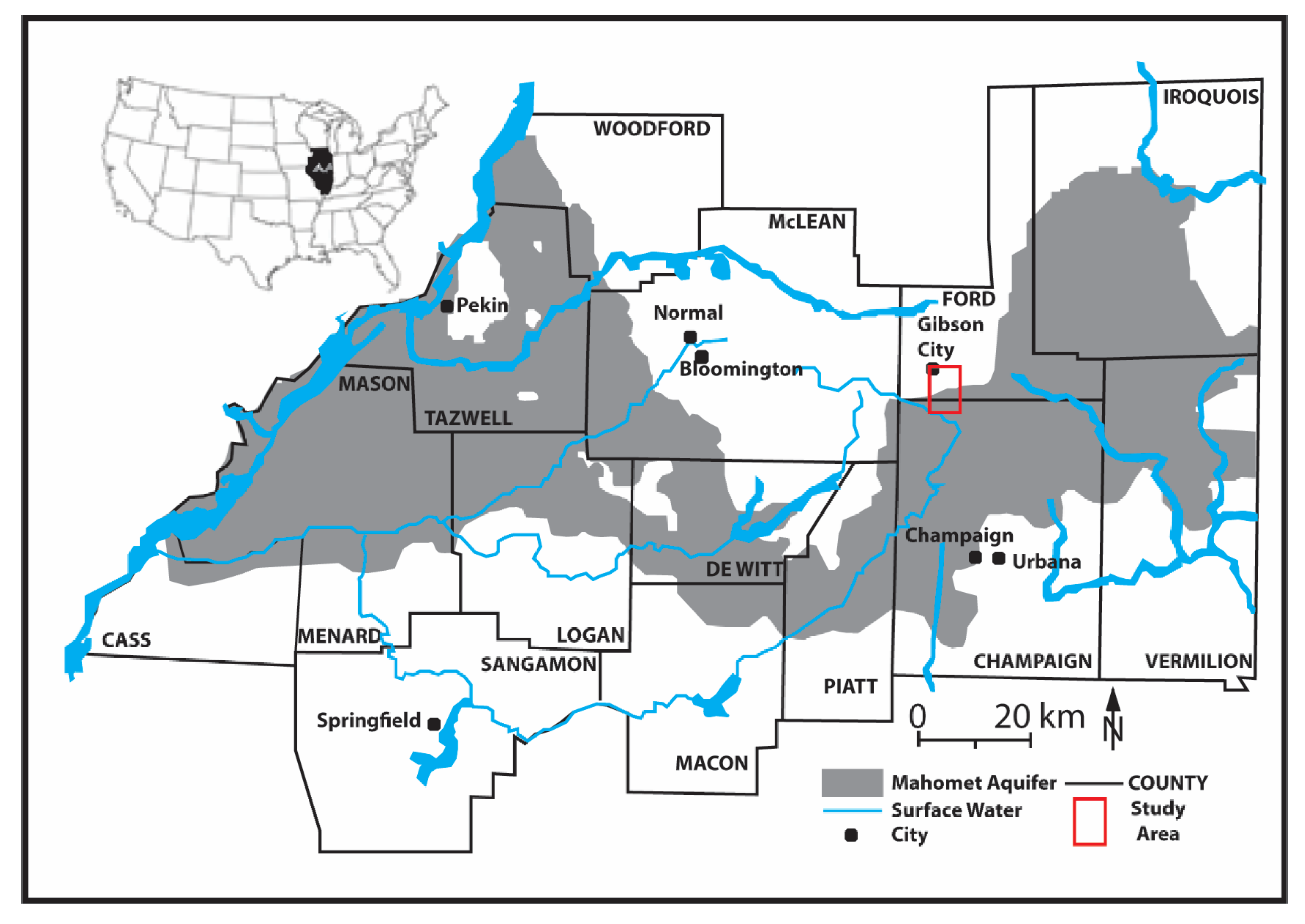 Ford County Illinois Gis Hydrology | Free Full-Text | Geology And Aquifer Sensitivity Of Quaternary Glacial Deposits Overlying A Portion Of The Mahomet Buried Bedrock Valley Aquifer System | Html Ford County Illinois Gis Hydrology | Free Full-Text | Geology And Aquifer Sensitivity Of Quaternary Glacial Deposits Overlying A Portion Of The Mahomet Buried Bedrock Valley Aquifer System | Html