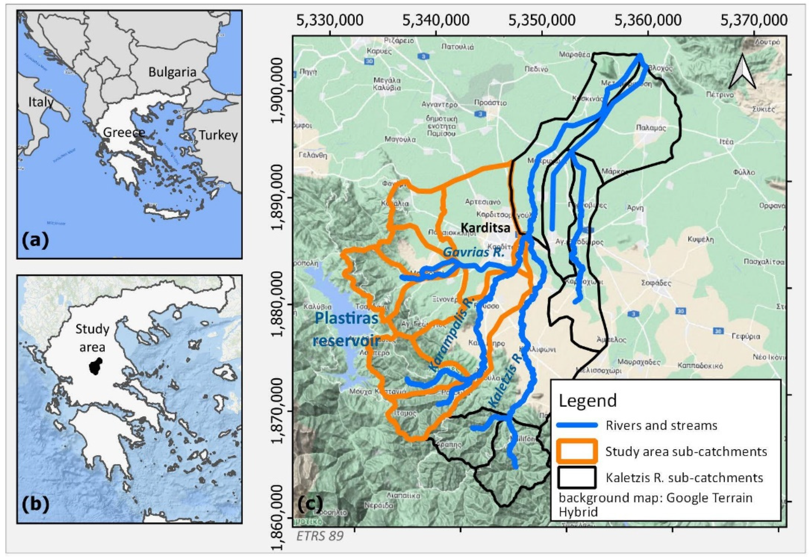 Methodology for assessing hydrological characteristics in data scarce  areas; general report