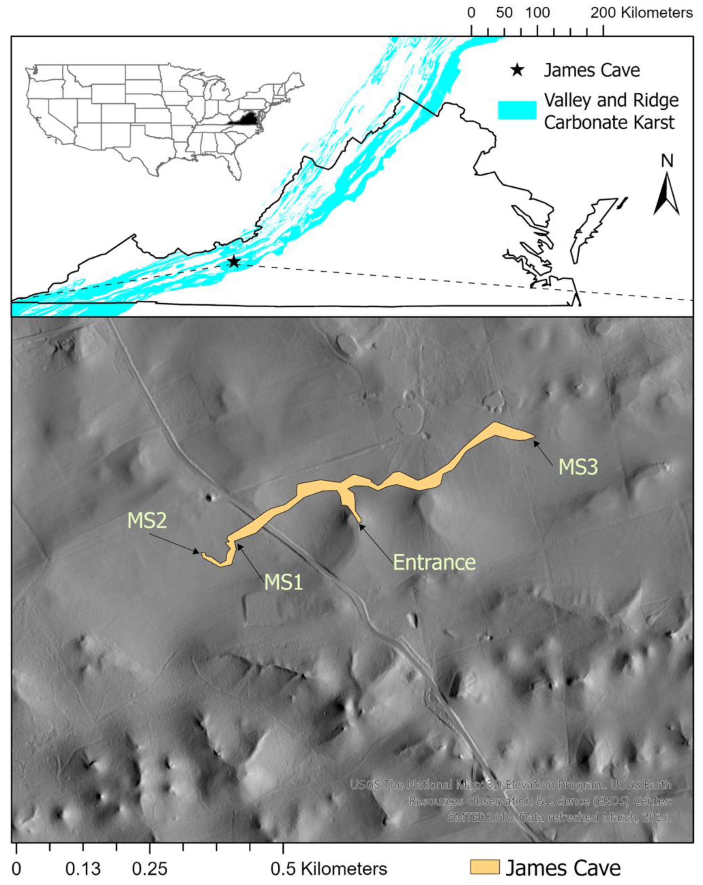 Linking natural fractures to karst cave development: a case study combining  drone imagery, a natural cave network and numerical modelling