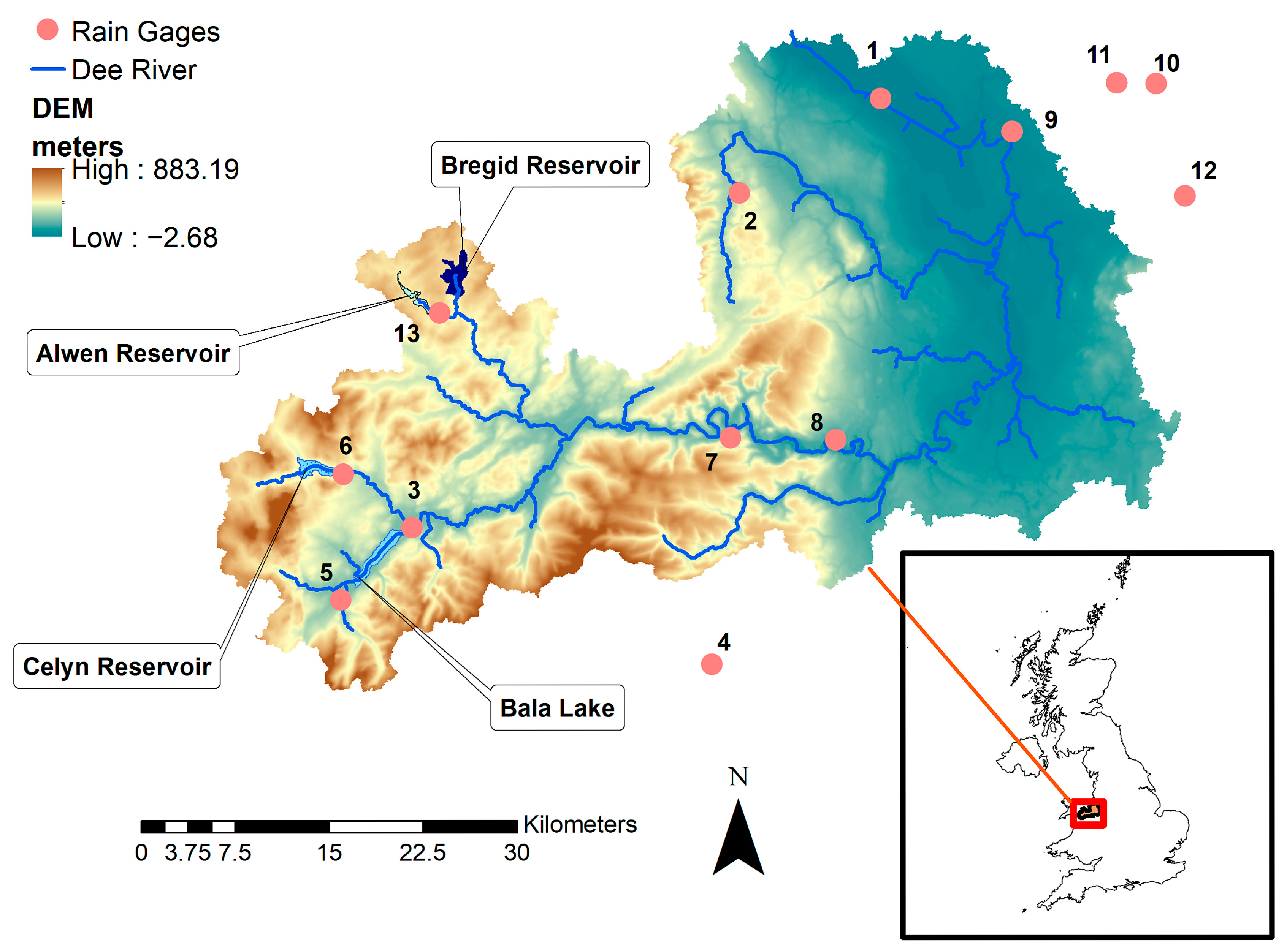 Methodology for assessing hydrological characteristics in data scarce  areas; general report