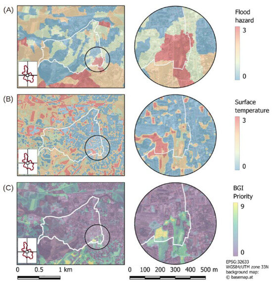 Using High-Resolution Flood Hazard and Urban Heat Island Maps for High ...