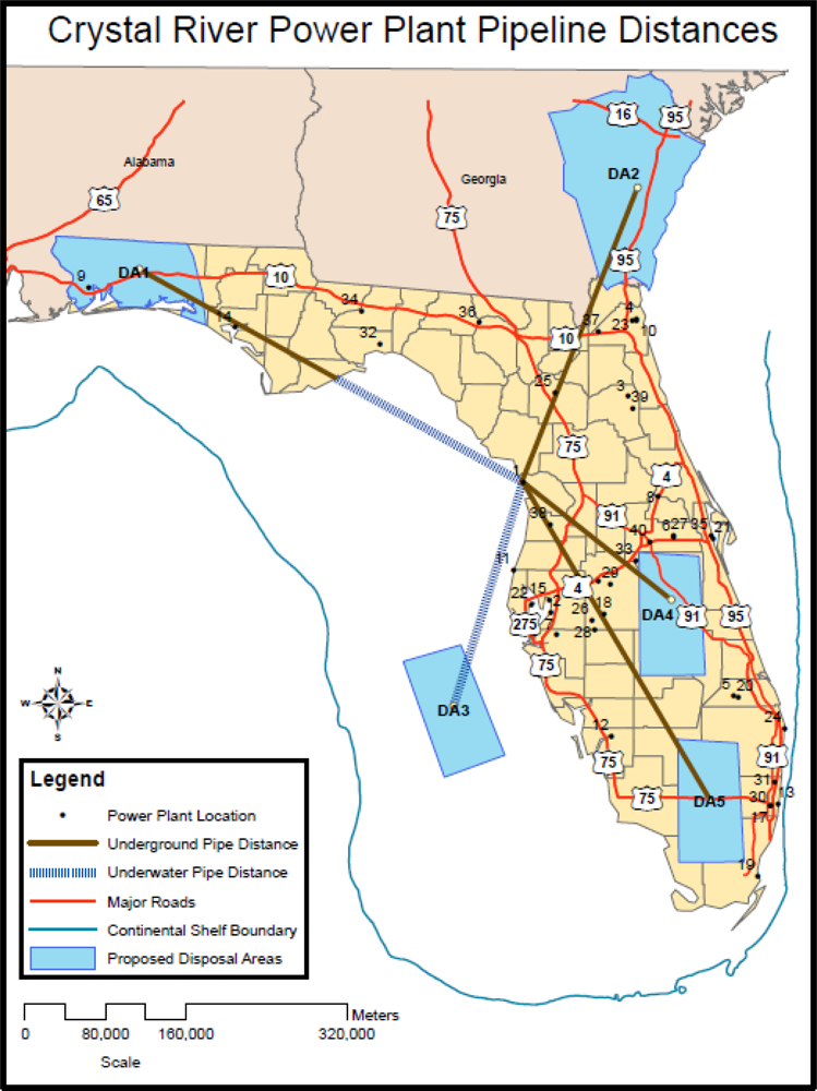 An Optimal Centralized Carbon Dioxide Repository for Florida