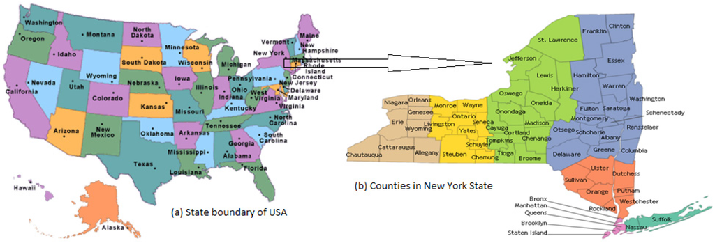 Clinton County Ny Gis Ijerph | Free Full-Text | A Gis Based Approach For Assessing The  Association Between Air Pollution And Asthma In New York State, Usa | Html