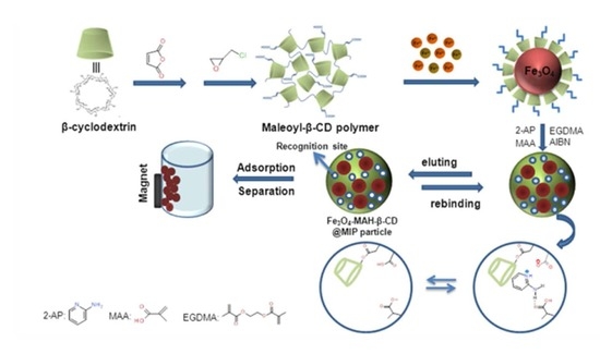 skat Sentimental glemsom IJERPH | Free Full-Text | Selective Removal of the Genotoxic Compound  2-Aminopyridine in Water using Molecularly Imprinted Polymers Based on  Magnetic Chitosan and β-Cyclodextrin | HTML