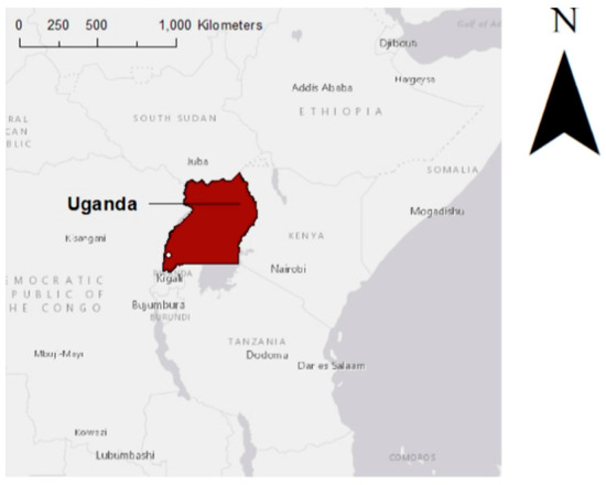 Map Of Kanungu District Ijerph | Free Full-Text | Understanding Weather And Hospital Admissions  Patterns To Inform Climate Change Adaptation Strategies In The Healthcare  Sector In Uganda | Html