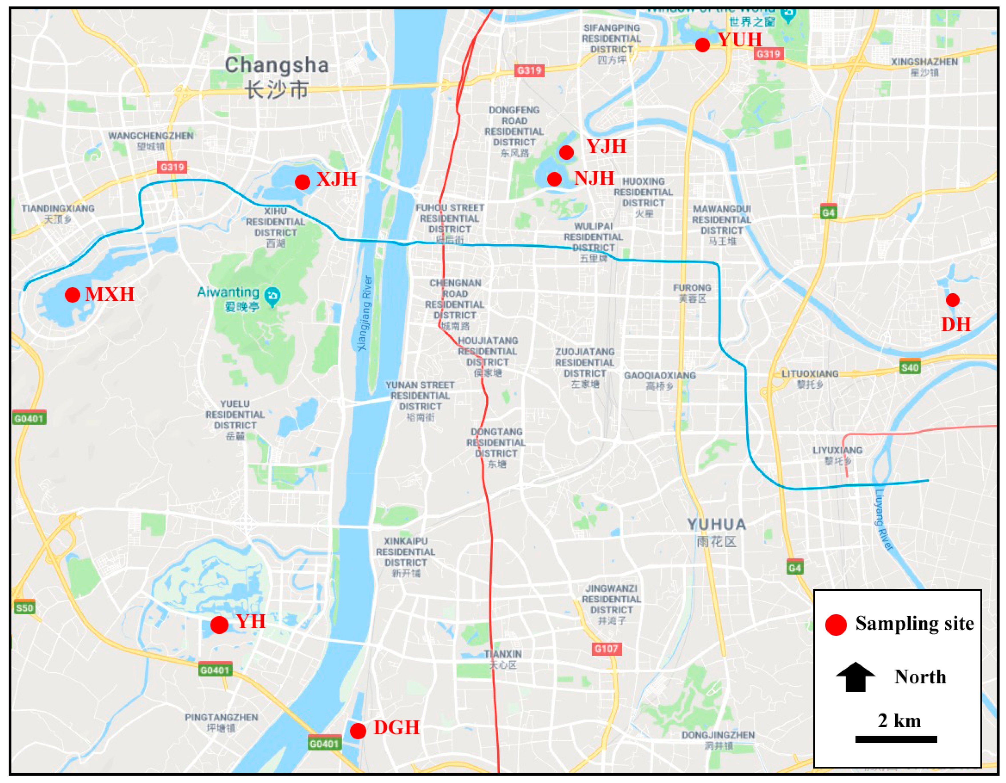 Ijerph Free Full Text Microplastic Pollution In Surface Water Of Urban Lakes In Changsha China Html