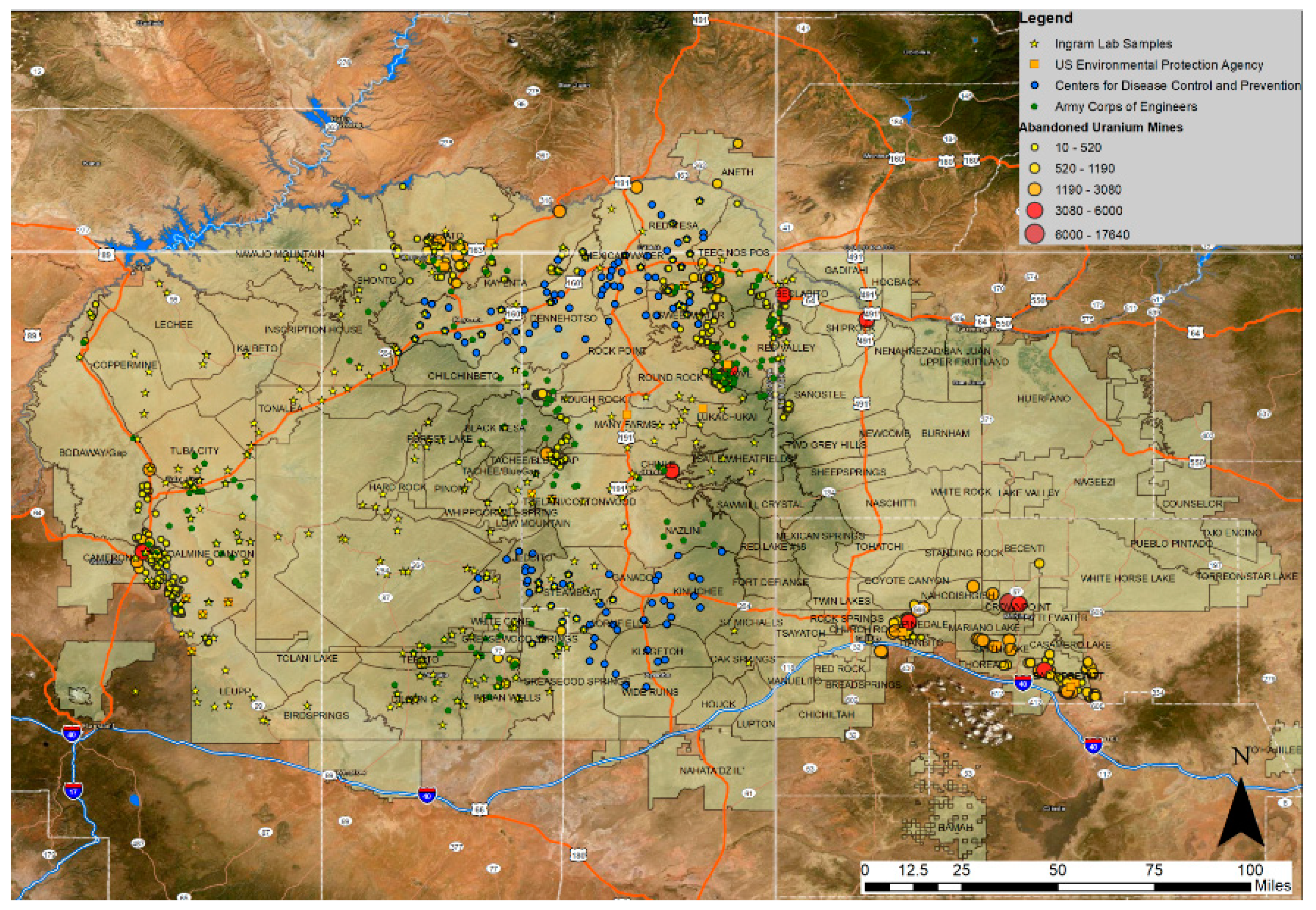 IJERPH Free Full-Text Quantification of Elemental Contaminants in Unregulated Water across Western Navajo Nation