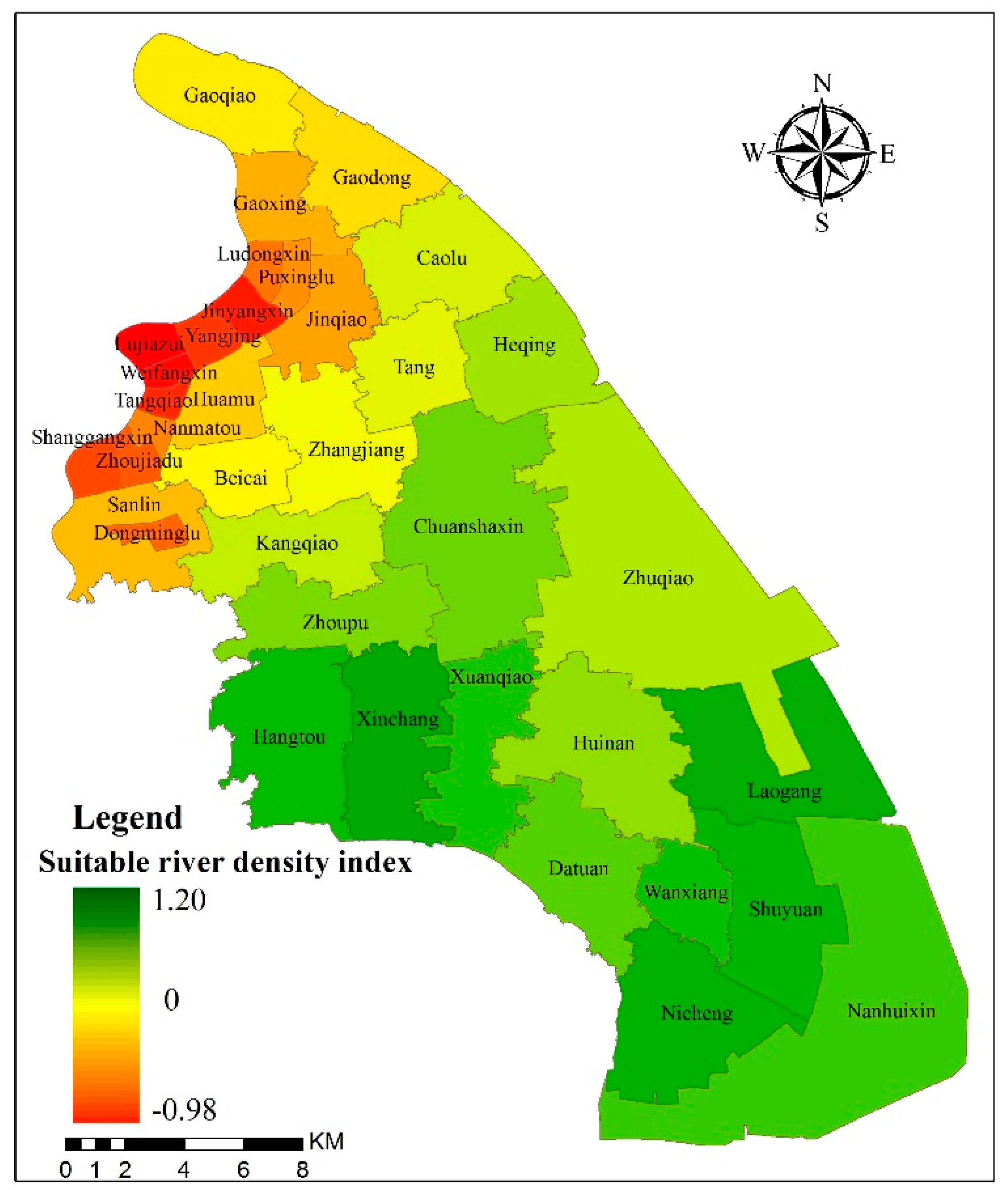 lytter Mauve Jeg spiser morgenmad IJERPH | Free Full-Text | Analysis of the Effects of the River Network  Structure and Urbanization on Waterlogging in High-Density Urban Areas—A  Case Study of the Pudong New Area in Shanghai 