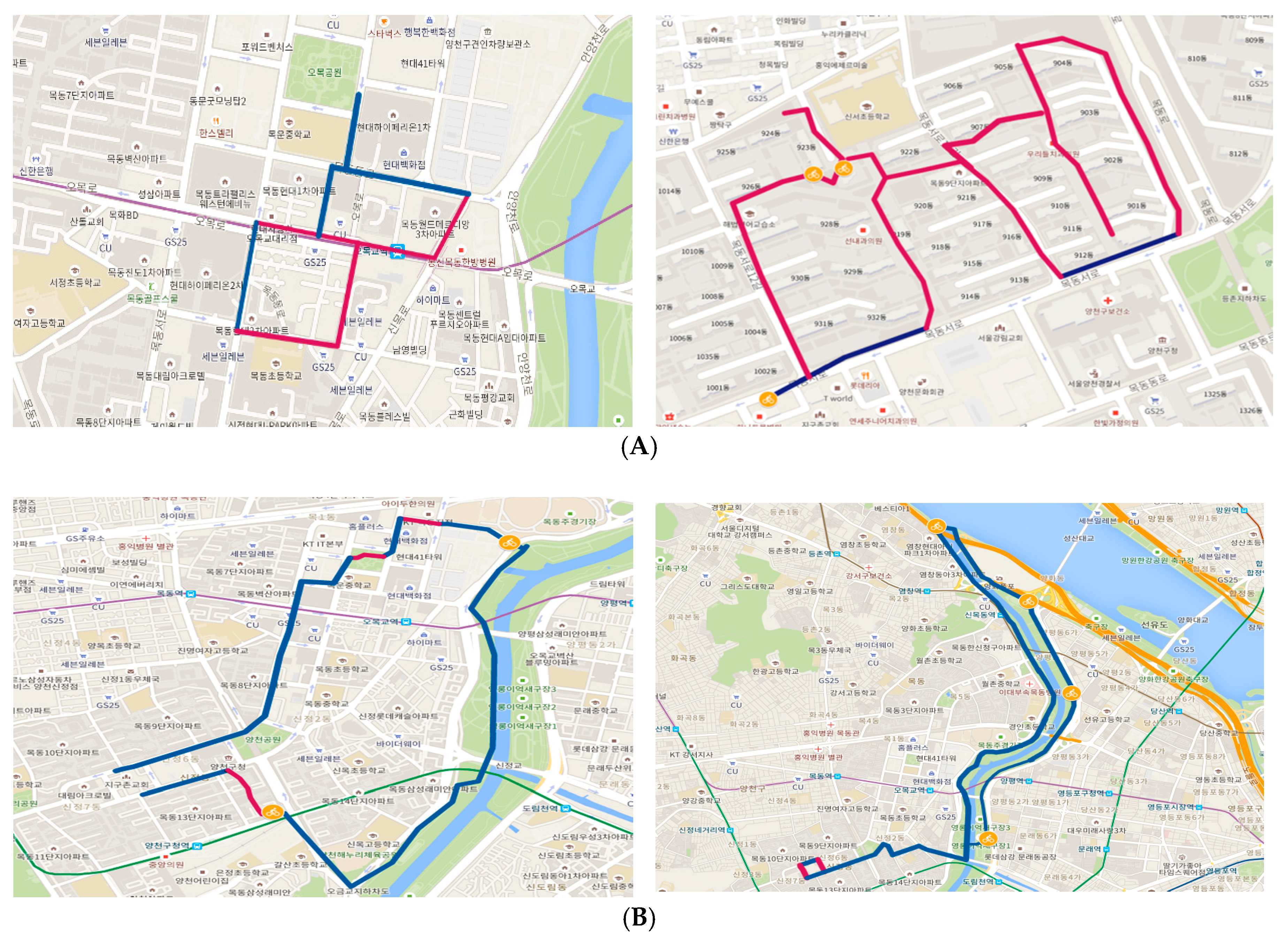 average speed bike google maps