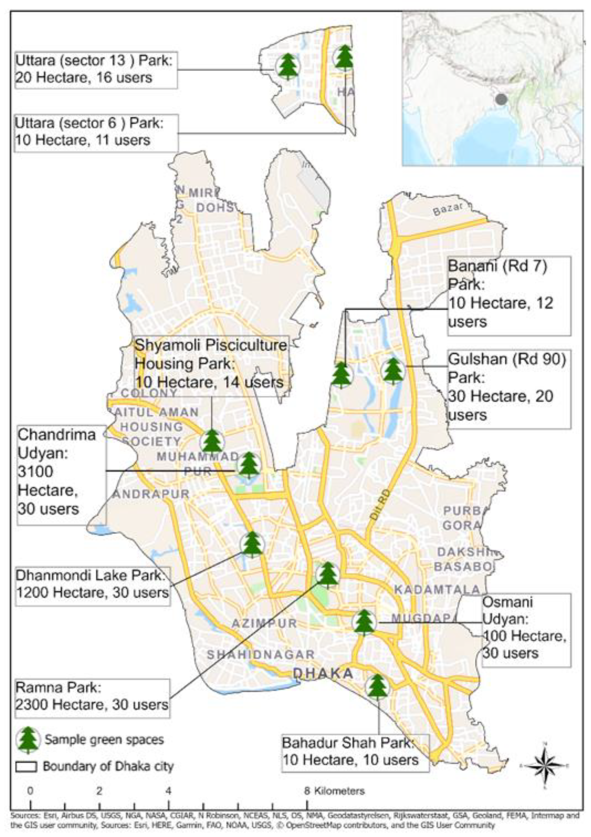 IJERPH Free Full-Text Noncommunicable Diseases, Park Prescriptions, and Urban Green Space Use Patterns in a Global South Context The Case of Dhaka, Bangladesh pic picture