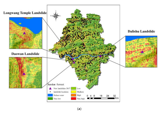 Comparison of Random Forest Model and Frequency Ratio Model
