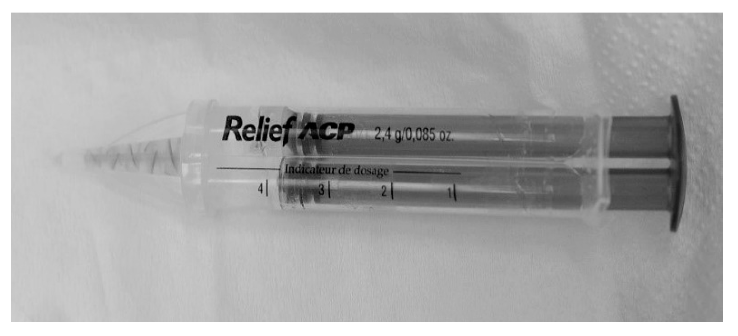 pclp for needle desensitisation pclp for needle desensitisation