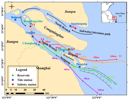 Influence of River Discharge on the Transport of the Saltwater Group ...