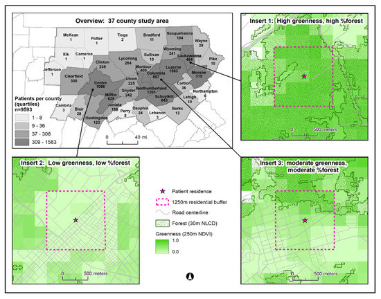 Ijerph Free Full Text Association Of Greenness With Blood Pressure Among Individuals With Type 2 Diabetes Across Rural To Urban Community Types In Pennsylvania Usa Html