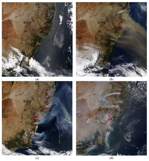 The Summer 2019–2020 Wildfires in East Coast Australia and Their ...
