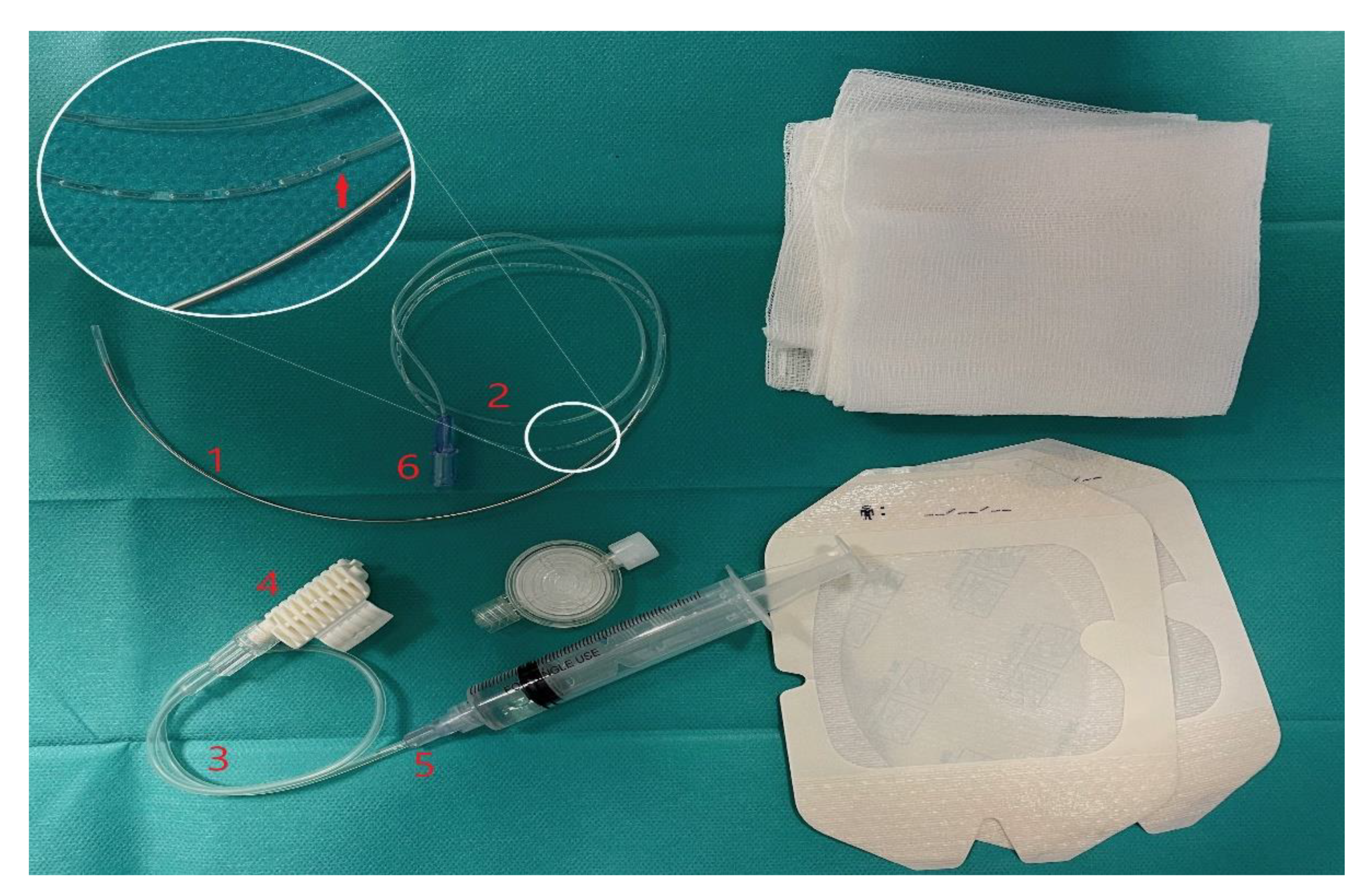 catheter bolsa cover pattern