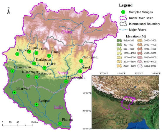 Ijerph Free Full Text Climate Change And Its Impacts On Farmer S Livelihood In Different Physiographic Regions Of The Trans Boundary Koshi River Basin Central Himalayas Html