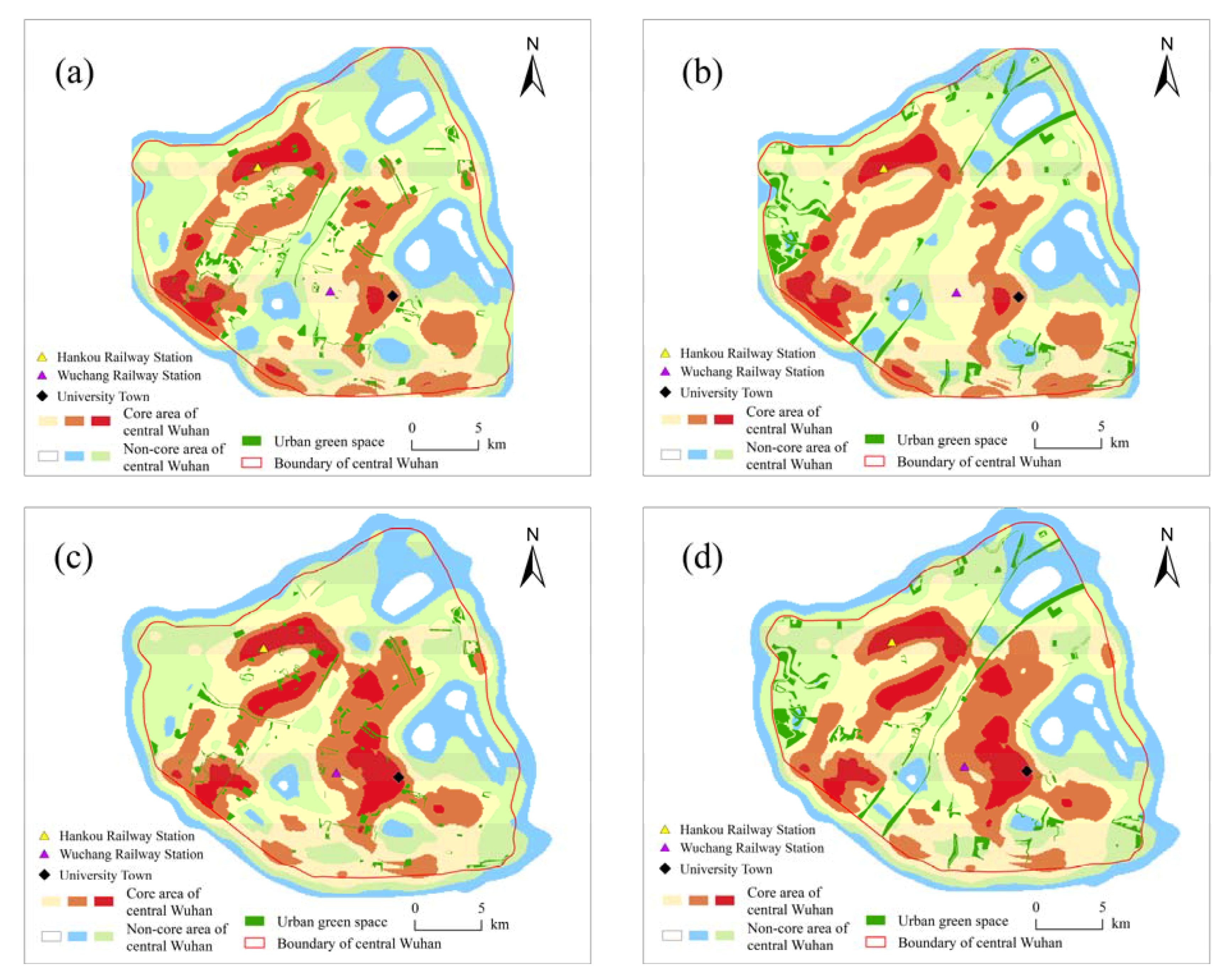 Community-Level Urban Green Space Equity Evaluation Based on