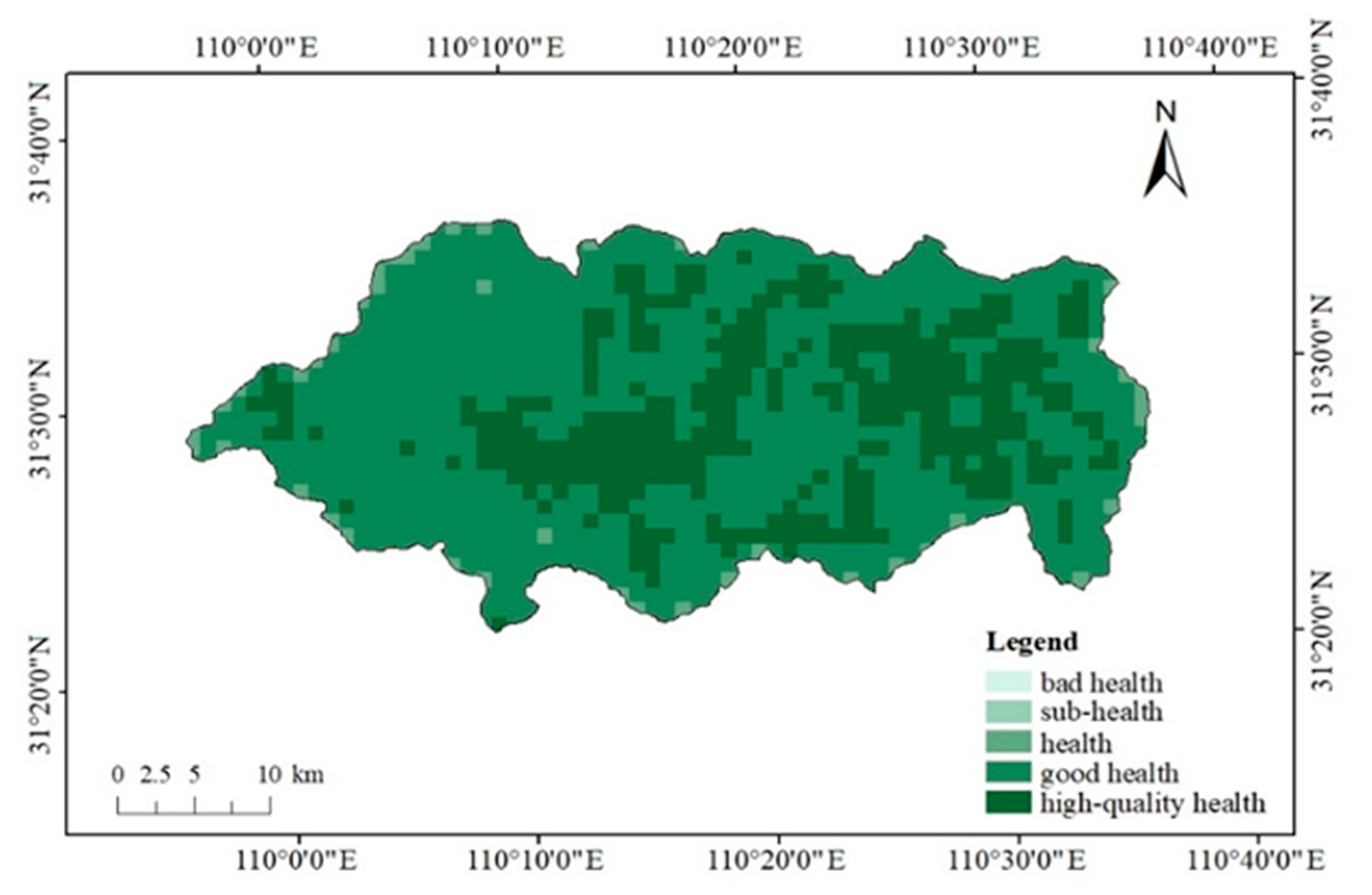 ①n Ecological Health Assessment of Chinese National Parks Based