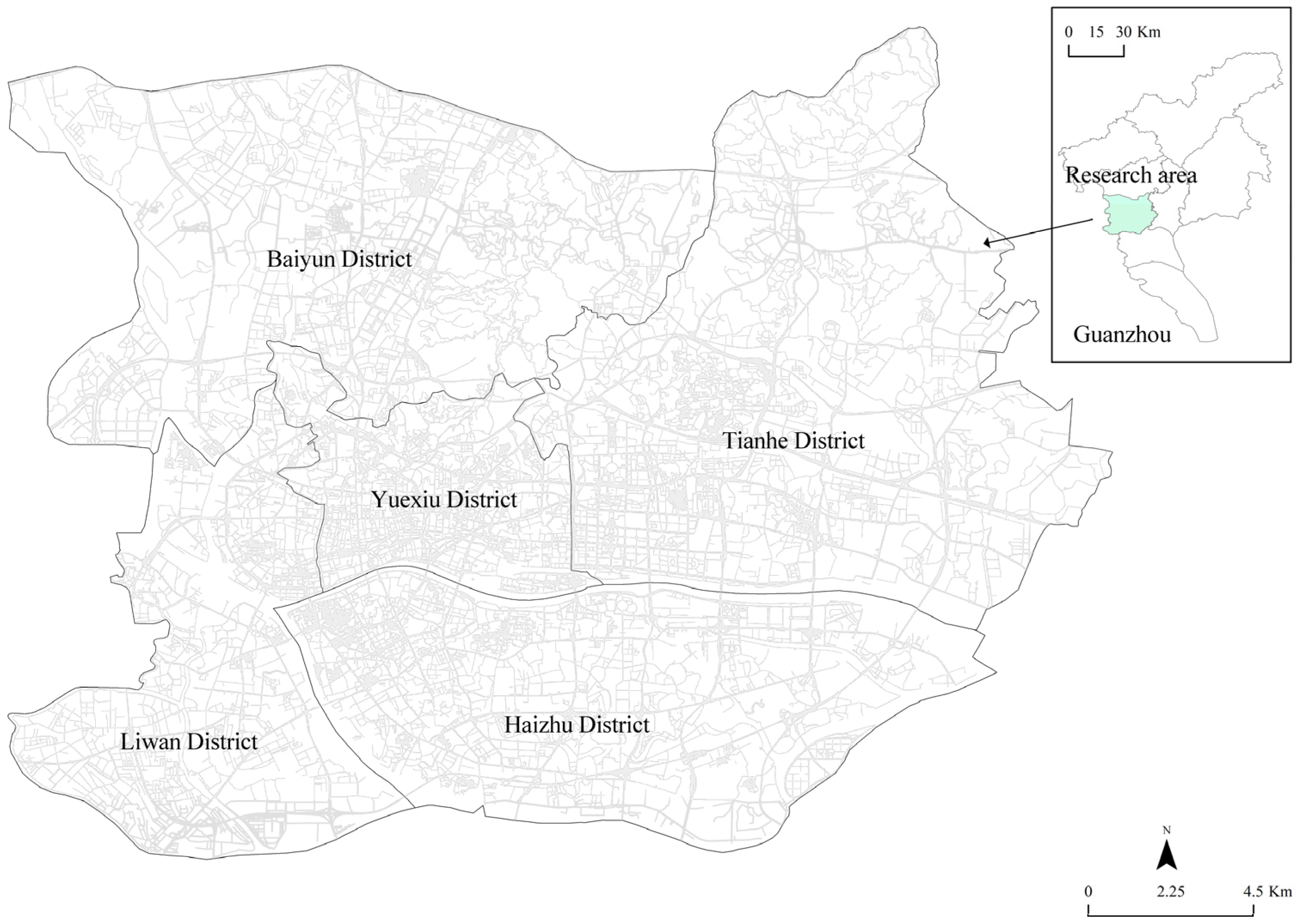 Map of the population per 500-m grid (population density) in Tokyo