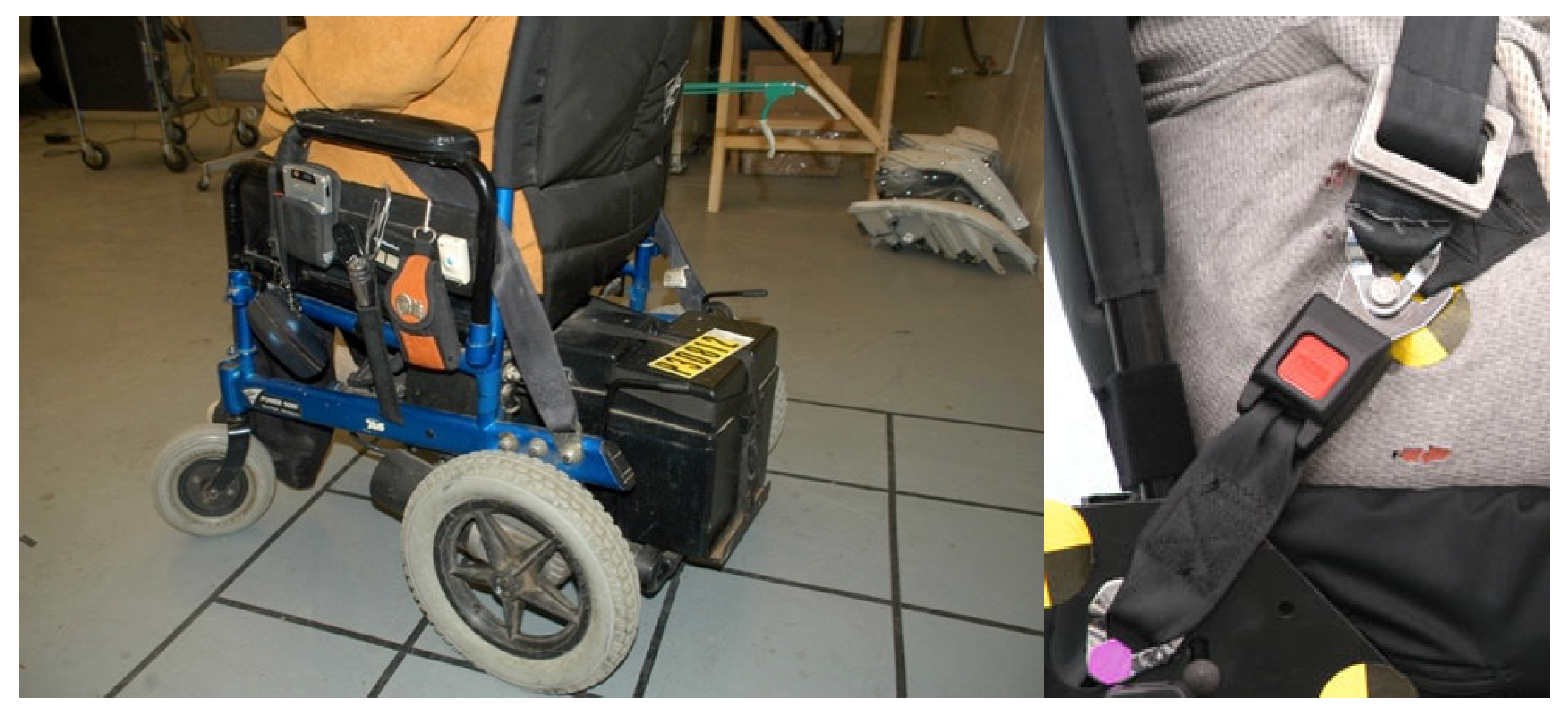 cabin wheelchair restraint systems
