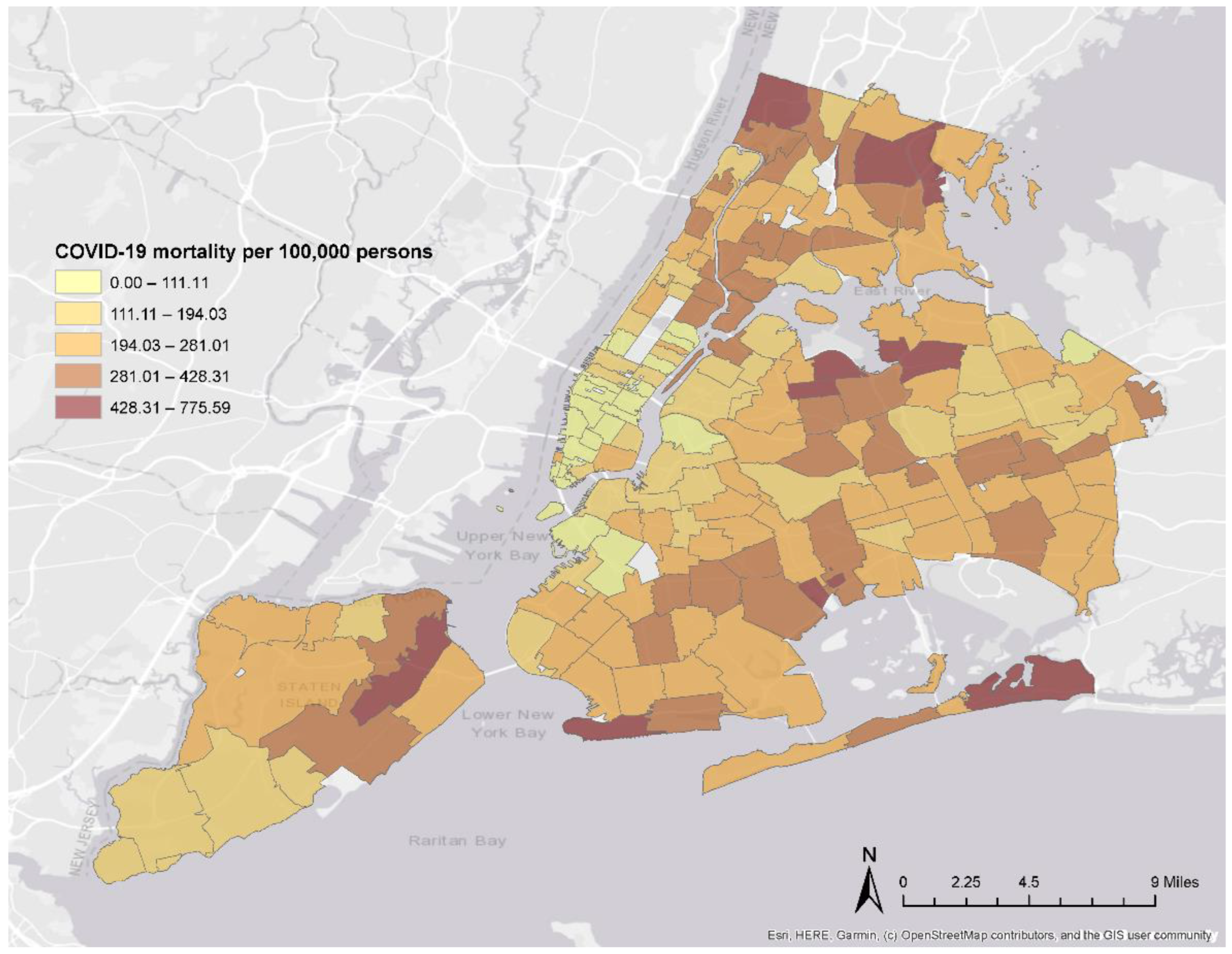 NYC releases ZIP code map of COVID-19 clusters 