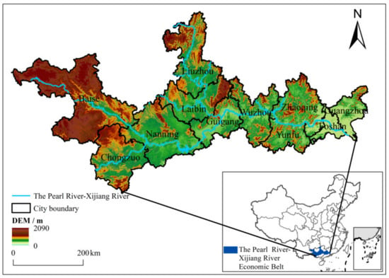 como el desayuno préstamo Colaborar con IJERPH | Free Full-Text | Study on Driving Factors and Spatial Effects of  Environmental Pollution in the Pearl River-Xijiang River Economic Belt,  China