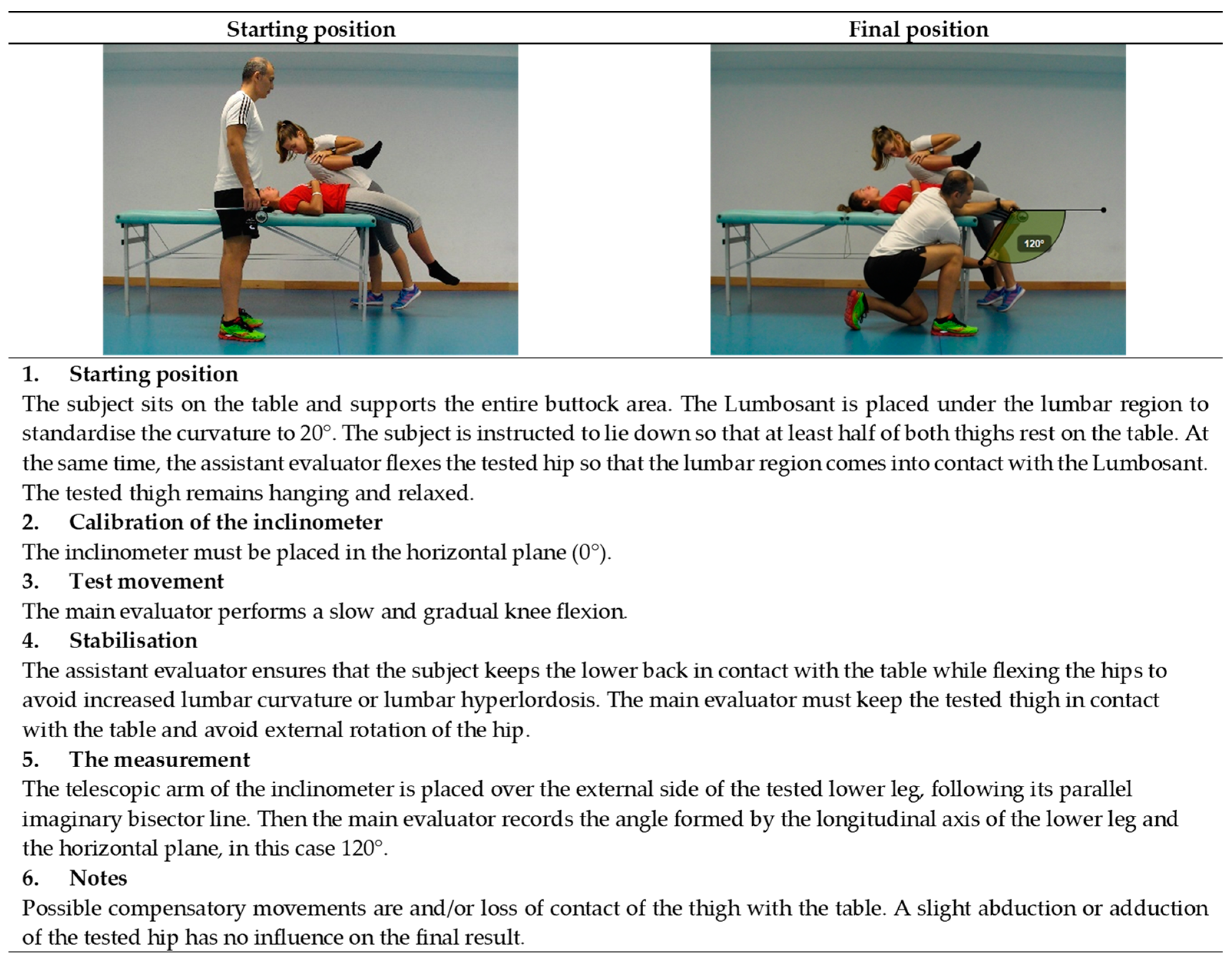 IJERPH Free Full-Text Description of ROM-SPORT I Battery Keys to Assess Lower Limb Flexibility pic picture