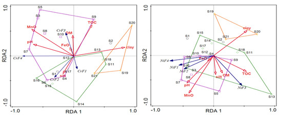 Spatial Distributions and Intrinsic Influence Analysis of Cr